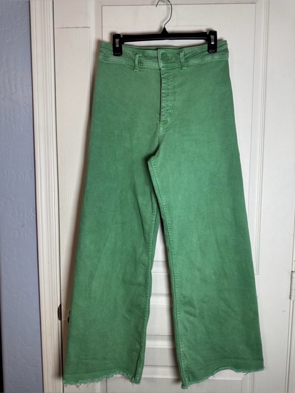 Zara Women’s Green Bootcut Jeans